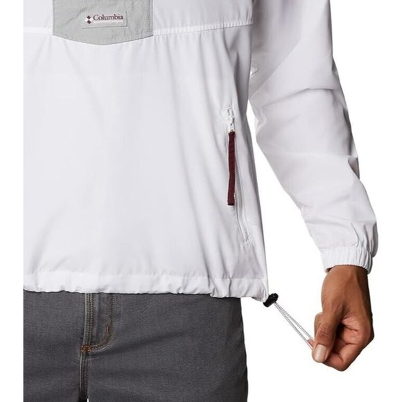 Columbia Men's CLG Santa Ana Anorak Texas A & M Half Zip Pullover Jacket Large - Picture 4 of 5